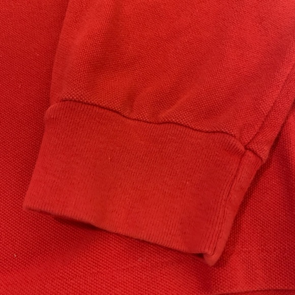Vintage Ralph Lauren Polo LS Cardinal RED XL shirt - Picture 5 of 8